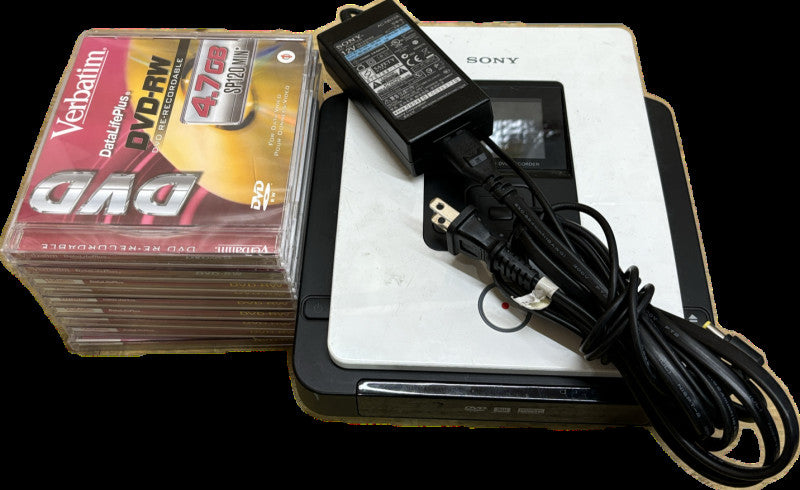 SONY Multifunction DVD Recorder VRD-MC5 + Bonus 8 DVD-RW With Cases READ!