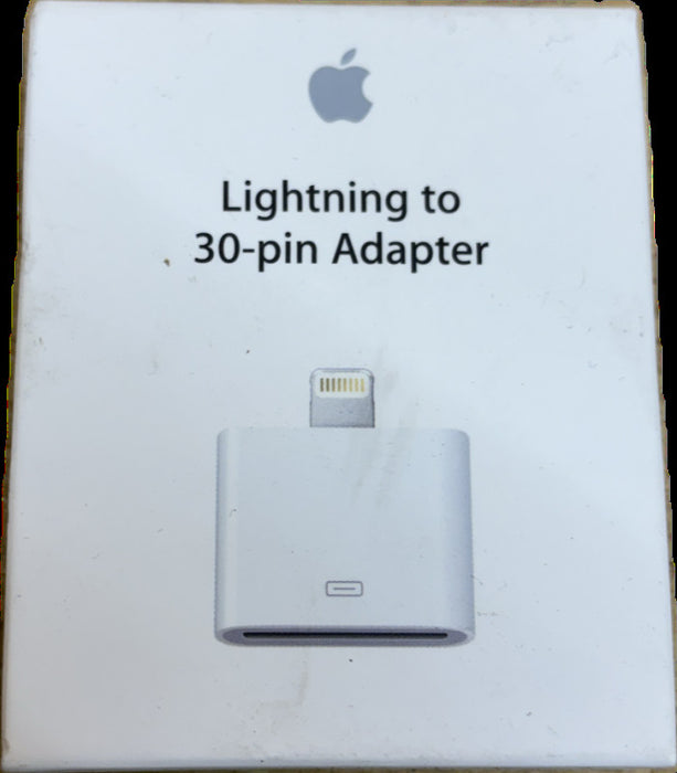 Genuine Apple Lightning to 30-pin adapter (MD823ZM/A) Brand New Q