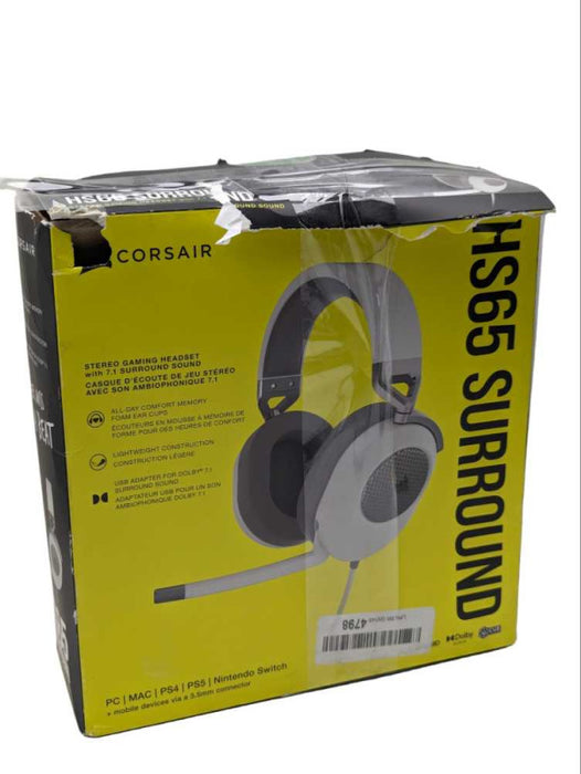 Corsair HS65 Surroing Stereo Gamesing Headset with 7.1 Surround Sound plz REA Q-