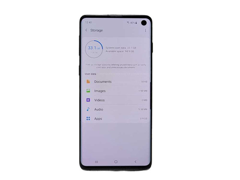 Samsung Galaxy S10+ SM-G973XU 128GB Live Demo Unit READ $