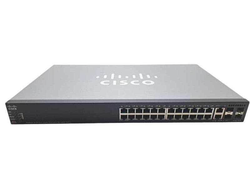 Cisco SG550X-24-K9 V02 | 24-Port Gigabit Stackable L3 Managed Switch )