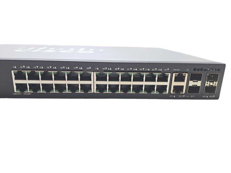 Cisco SG550X-24-K9 V02 | 24-Port Gigabit Stackable L3 Managed Switch )