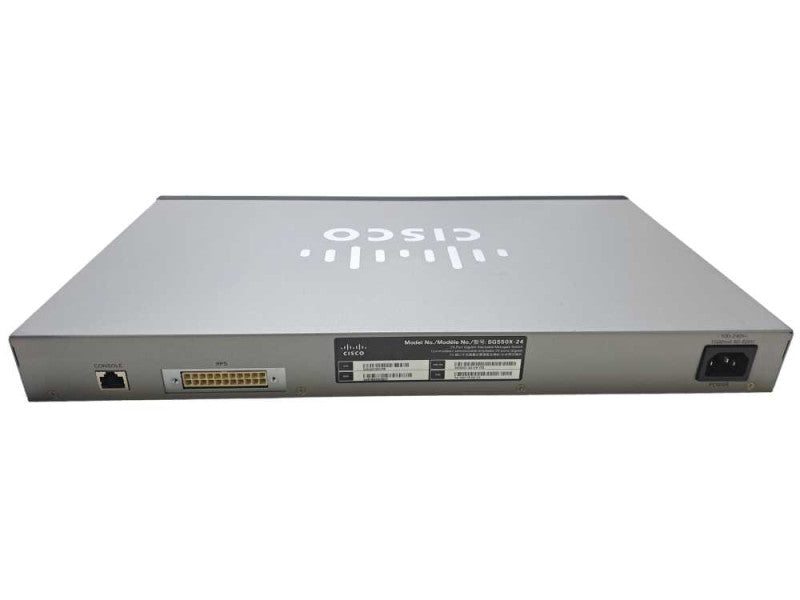 Cisco SG550X-24-K9 V02 | 24-Port Gigabit Stackable L3 Managed Switch )