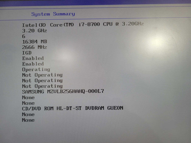 Lenovo ThinkCentre M720s | Core i7-8700 | 16GB RAM | 256GB NVMe !
