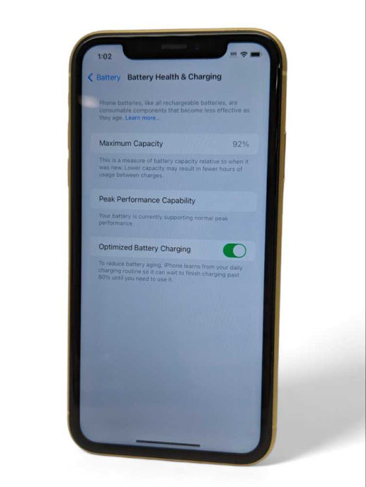 Apple iPhone Xr 128GB Yellow UNLOCKED MINT CONDITION  -