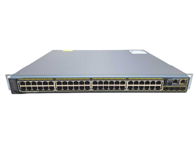 Cisco WS-C2960S-48FPS-L V04 | 48 Port Gigabit PoE+ 740W Network Switch )