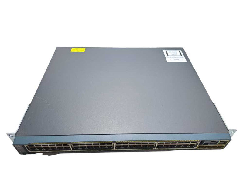 Cisco WS-C2960S-48FPS-L V04 | 48 Port Gigabit PoE+ 740W Network Switch )