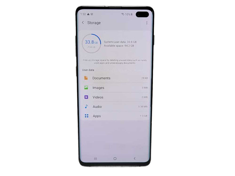 Samsung Galaxy S10+ SM-G975XU 128GB Live Demo Unit READ $