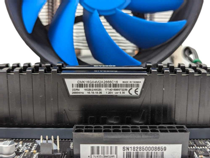 GIGABYTE H370 HD3 with Intel Core i5-9600k @ 3.70Ghz & 16GB RAM  -