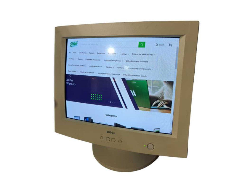 Vintage Dell E770s 17â CRT VGA  Gaming Computer Monitor 1280x1024 60Hz )