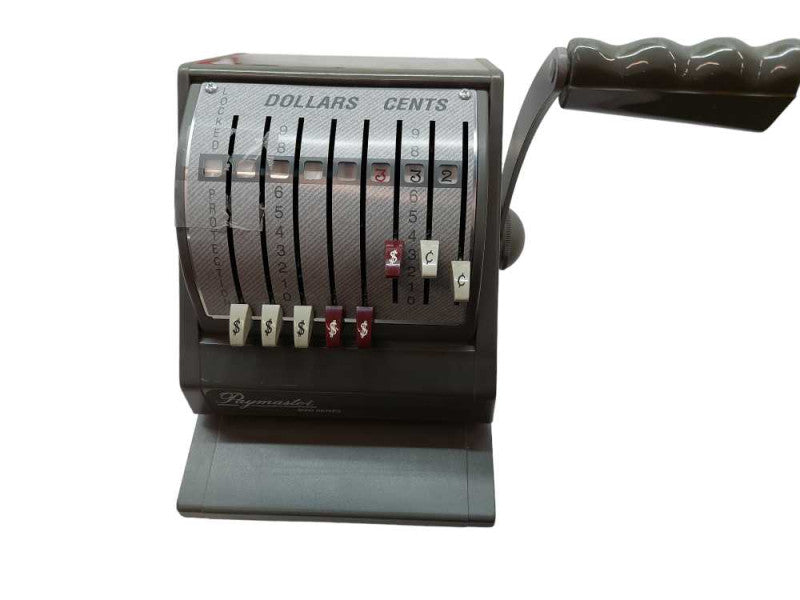 Vintage Paymaster Cheque Maker Money Order Machine  Model:9000-8  =