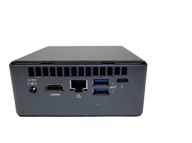 Intel NUC Barebones, Core i7-8559U, 8GB RAM ( BOXNUC8i7BEH1) NO HDD