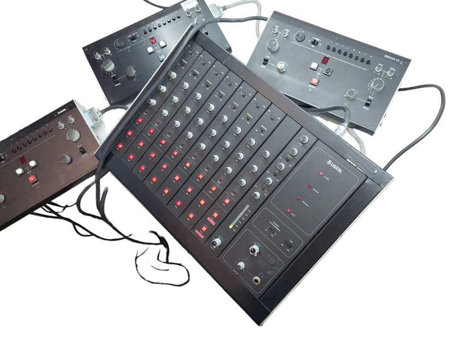 ISTS Audio Mixer MN:P14 Min 10 Inputs & 5 Multi DOL 8/2 Interpreter Consoles  =
