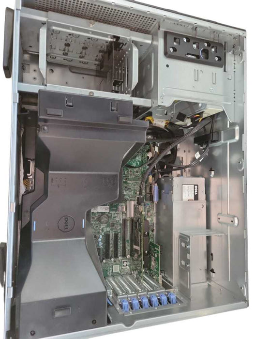 Dell T430 Tower Server 2x Xeon E5-2620 v3 @ 2.40GHz 32GB DDR4 H330 RAID !