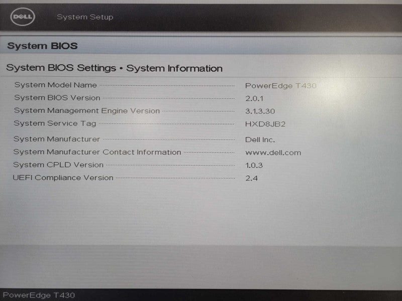 Dell T430 Tower Server 2x Xeon E5-2620 v3 @ 2.40GHz 32GB DDR4 H330 RAID !