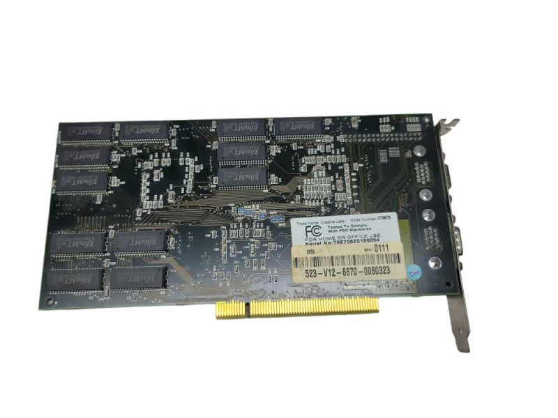 Creative Labs 3DFX 3DBlaster Voodoo2 12MB Video Card PCI - CT6670 %