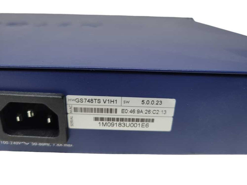 NETGEAR GS748TS V1H1Smart Gigabit Ethernet Switch 48-Port %