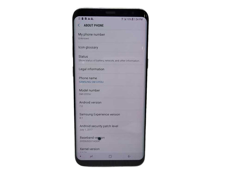 Samsung Galaxy S8+ 64GB SM-G955W READ $