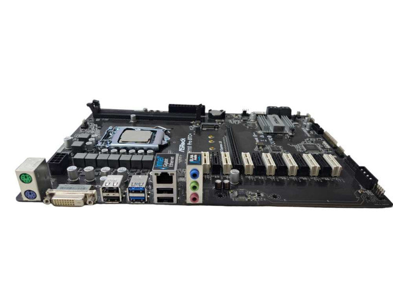 ASRock H110 Pro BTC+ | Mining Motherboard + Celeron G3930 CPU |  *READ* )