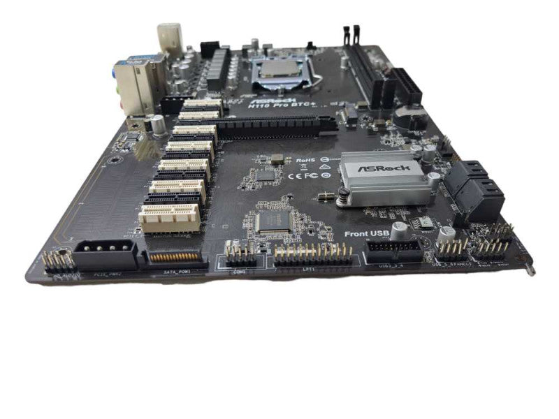 ASRock H110 Pro BTC+ | Mining Motherboard + Celeron G3930 CPU |  *READ* )