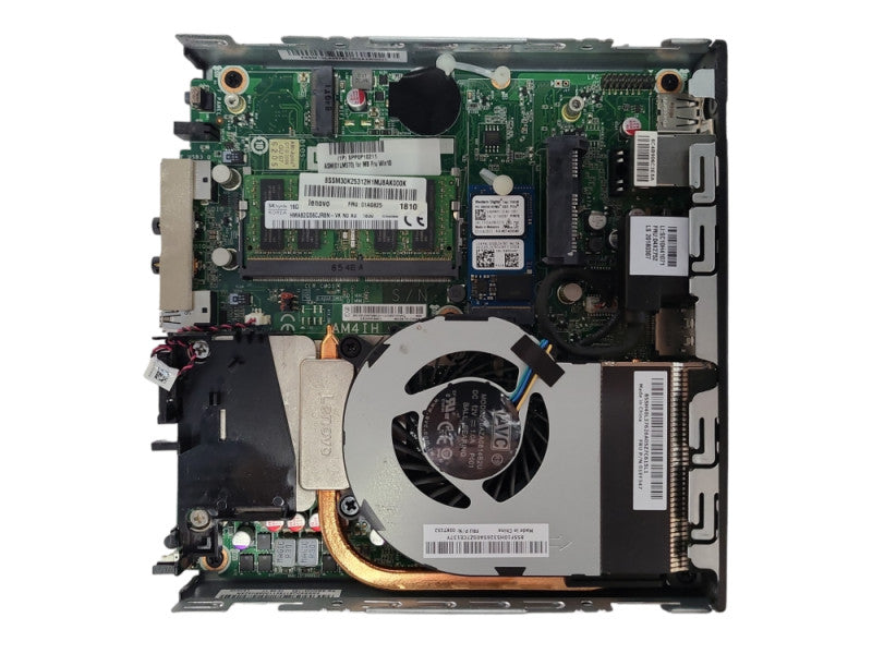 Lenovo ThinkCentre M715q Ryzen 3 Pro 2200GE, 16GB RAM, 256GB Nvme w/PWR