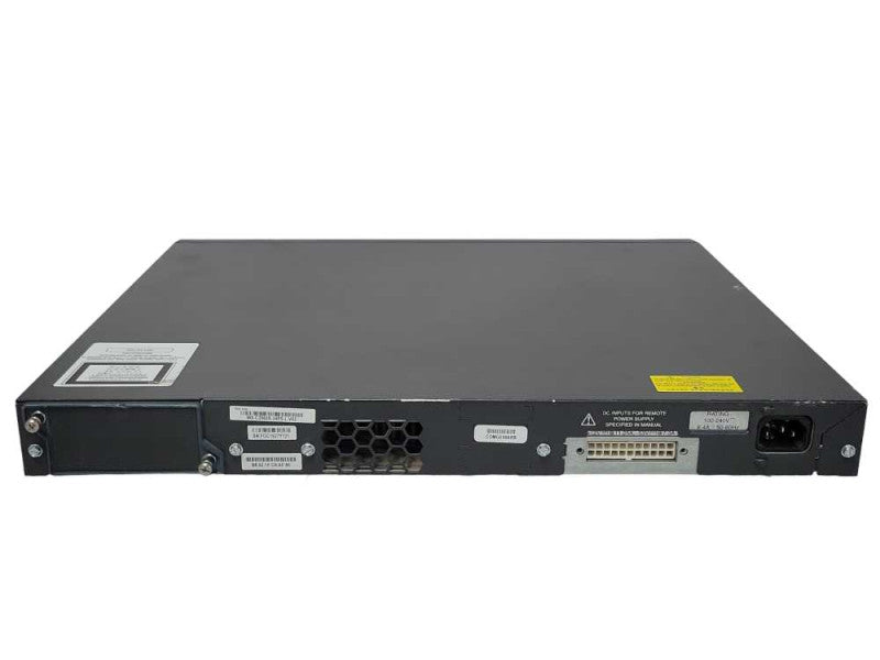 Cisco WS-C2960S-24PS-L 24 Port Gigabit 370W PoE managed Switch Q_