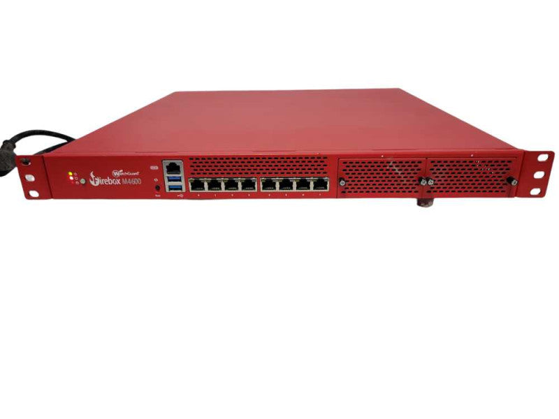 WatchGuard Firebox M4600 CL4AE24 with Dual Power Supply, READ _
