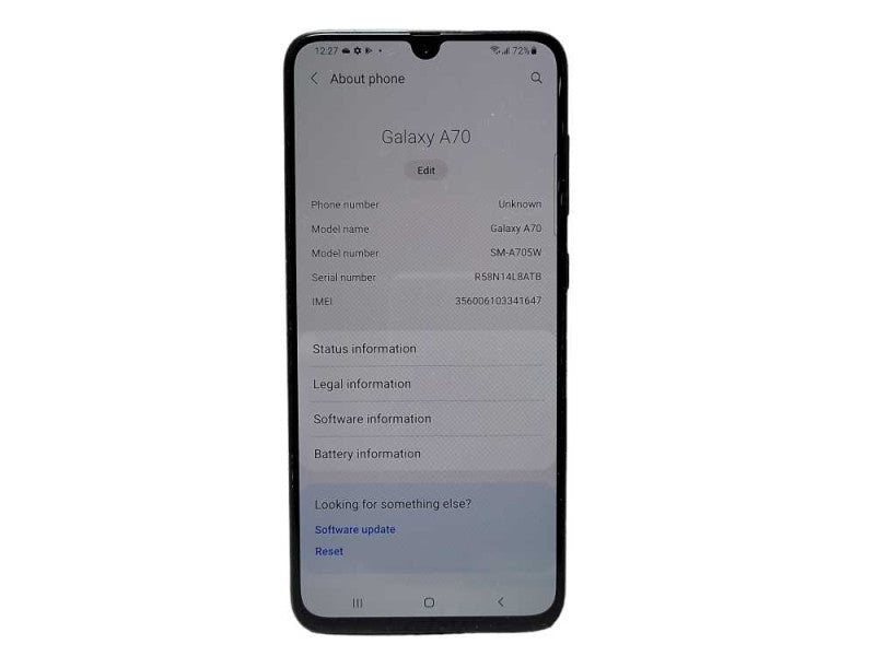 Samsung Galaxy A70 128GB (SM-A705W) READ  $