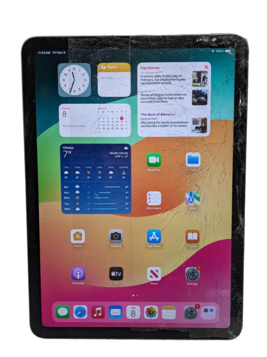 Apple iPad Air (4th generation) 64GB Gray WiFi+Cellular UNLOCKED PLZ READ -