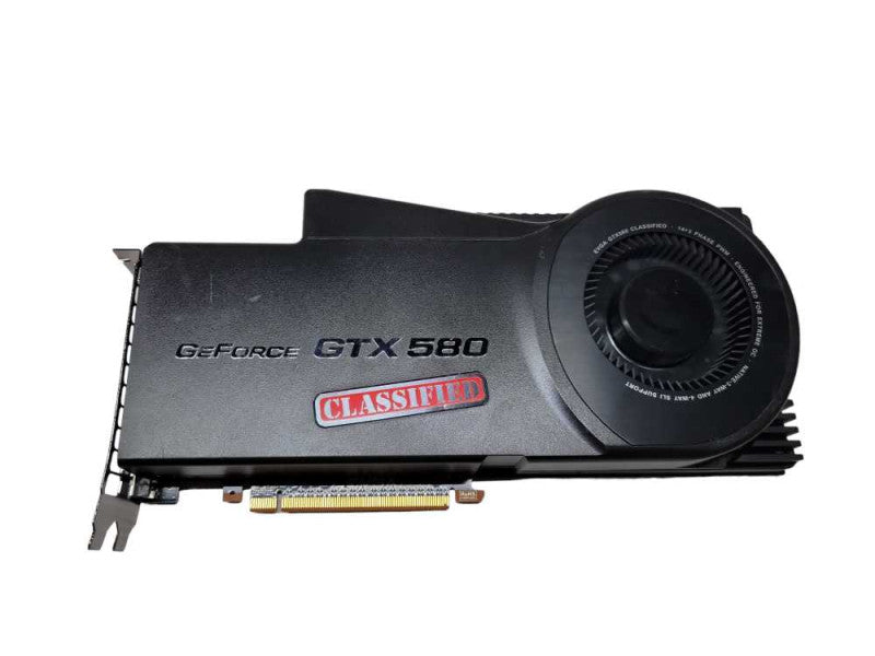 EVGA NVIDIA GeForce GTX 580 CLASSIFIED 3GB PCIE (READ) %