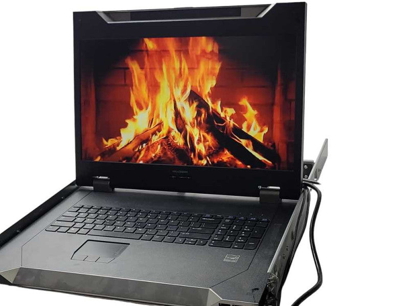 HP AF630A HPE LCD8500 18.5\\" Rackmount LCD Monitor Keyboard Mouse  _