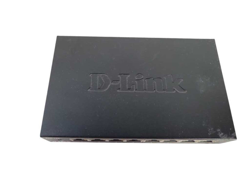 D-Link 8 Port Gigabit Unmanaged Metal Desktop Switch DGS-108 !