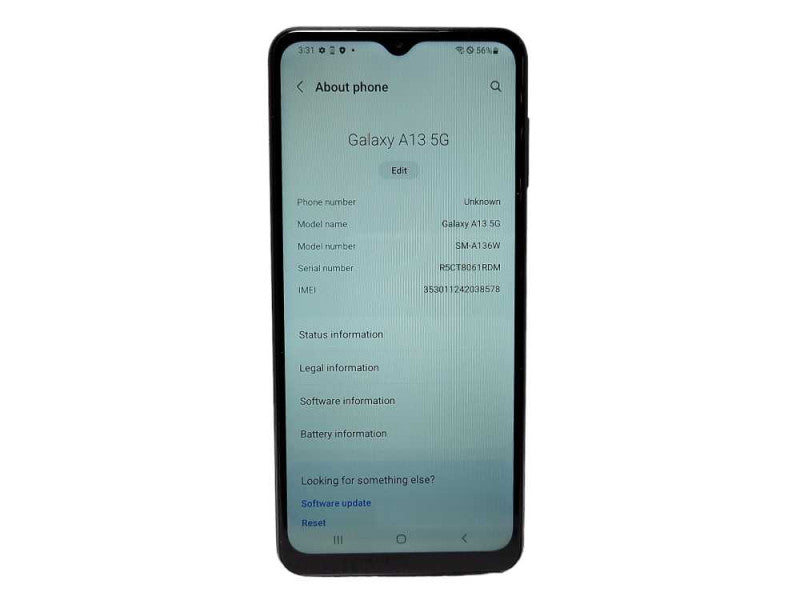 Samsung Galaxy A13 5G (SM-A136W) 64GB READ $