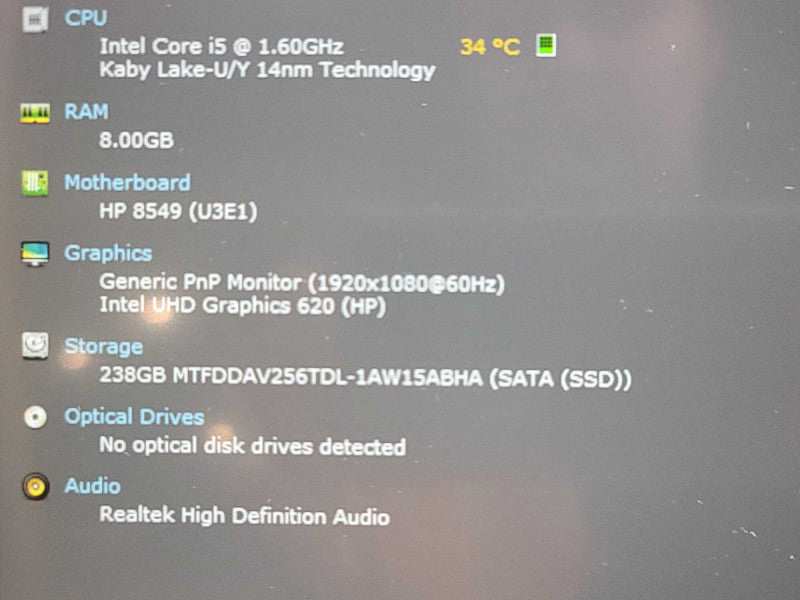 HP EliteBook 840 G6| I5-8265U| 8GB DDR4| 256GB SSD  Î²