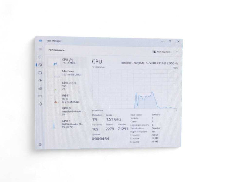 Lenovo ThinStation P320 Tiny with i7-7700T @2.90Ghz 16GB RAM & 512GB SSD  -