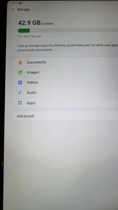 Samsung Galaxy Tab S6 Lite 64GB Wi-Fi SM-P610(READ) %
