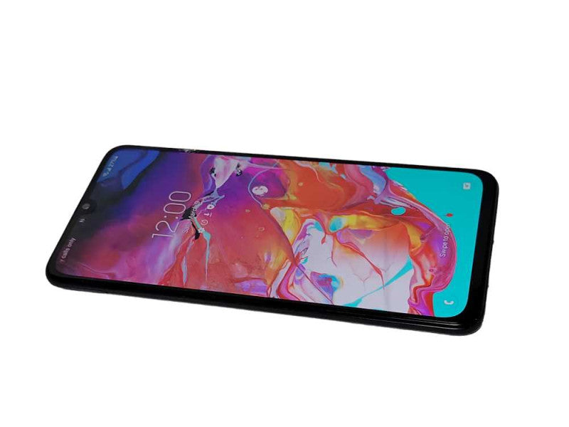 Samsung Galaxy A70 128GB (SM-A705W) smart phone, read _