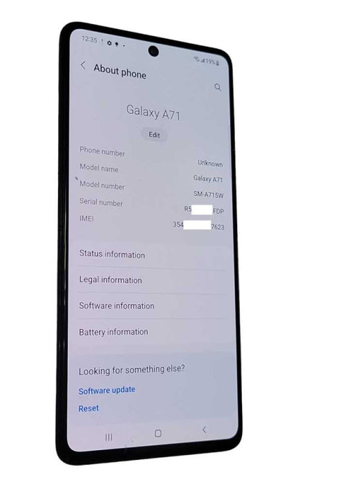 Samsung Galaxy A71 - 128GB - Unlocked Single SIM _