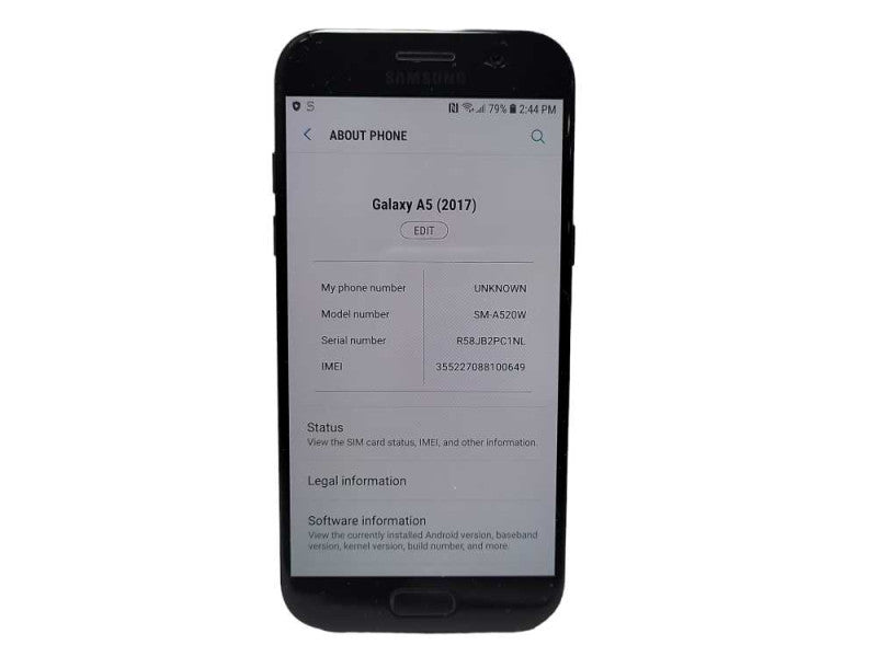 Samsung Galaxy A5 2017 32GB SM-A520W READ Q$