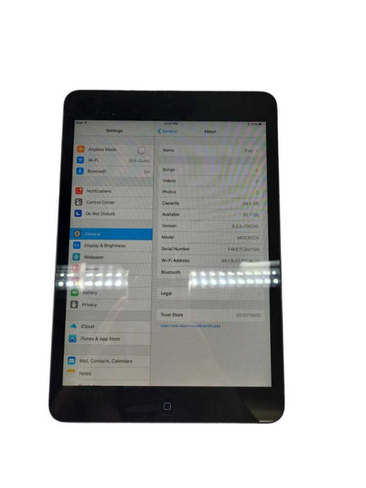 Apple iPad (A1432) Mini Wi-Fi  64GB %