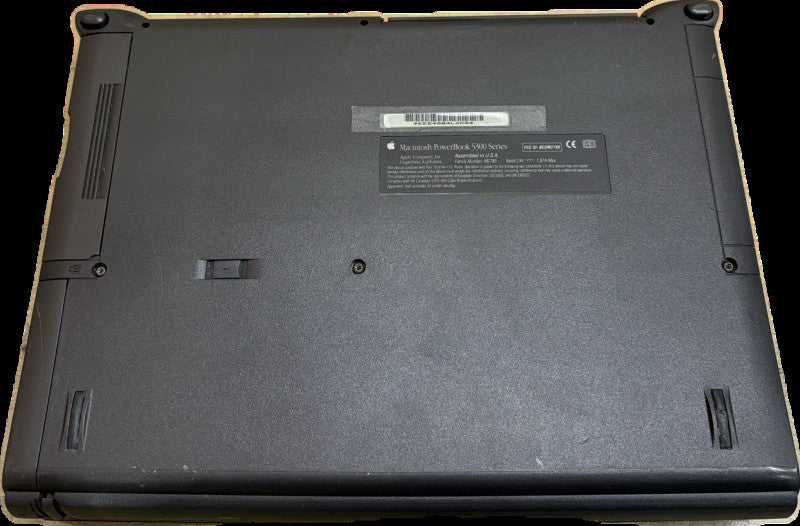 Apple Macintosh PowerBook 190 Vintage Laptop With Mouse/Manual FRENCH READ!