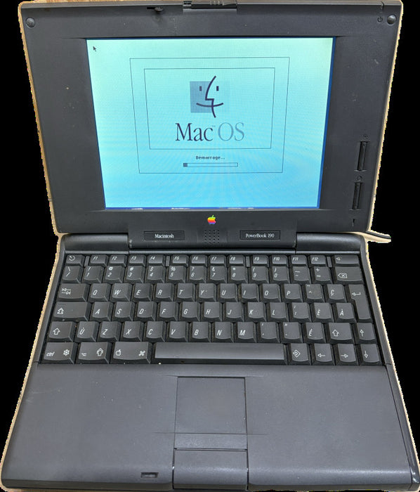 Apple Macintosh PowerBook 190 Vintage Laptop With Mouse/Manual FRENCH READ!