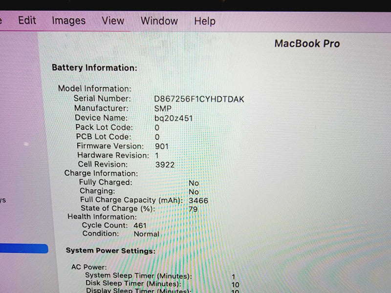 Apple Macbook Pro 2017 13\\" Core i5-7267U @ 3.1GHz 16GB DDR3 500GB SSD (