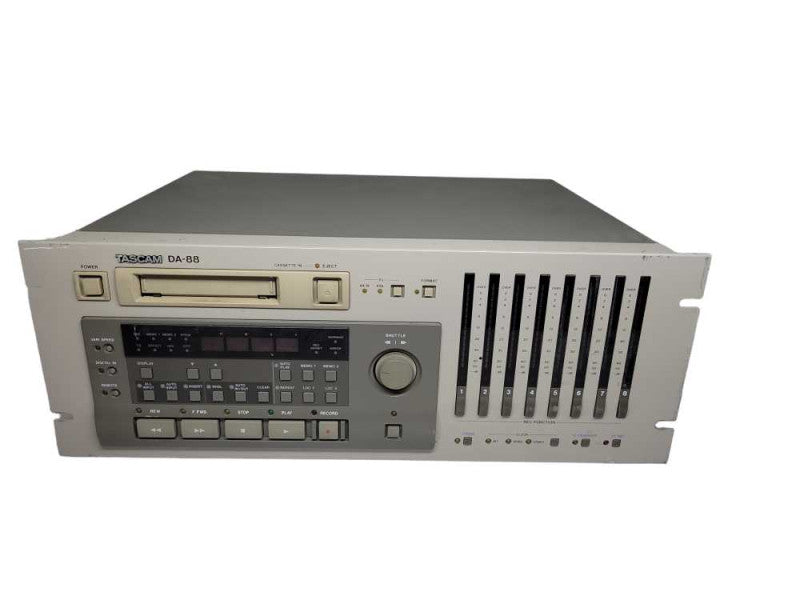 Tascam DA-88 8 Channel Digital Multitrack Audio DTRS Player/Recorder %