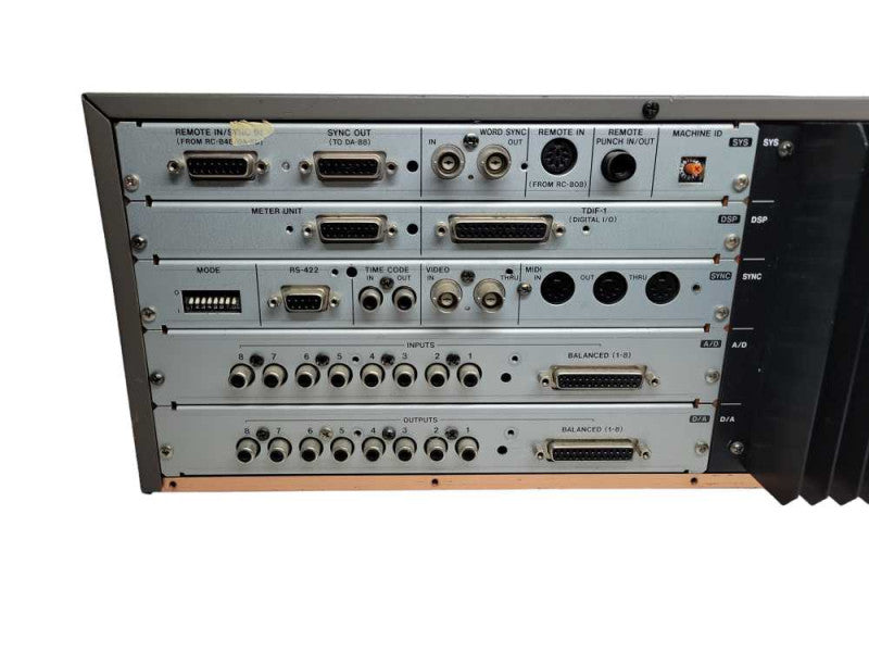 Tascam DA-88 8 Channel Digital Multitrack Audio DTRS Player/Recorder %