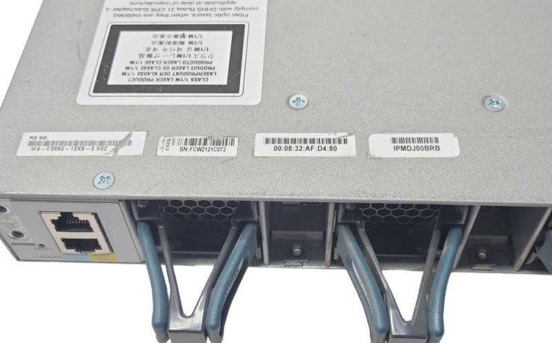 Cisco WS-C3850-12XS-E Switch 3850 12 Port GE SFP+ 2x PSU _