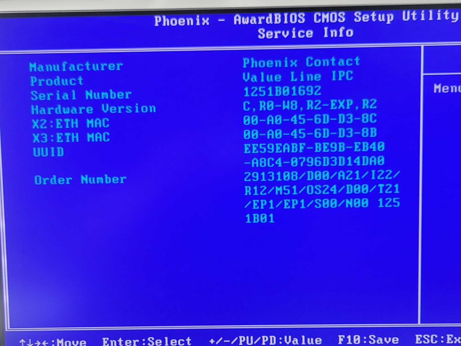 Phoenix Contact 2913108 Valueline IPC PC 24VDC Ind. Computer. Q_