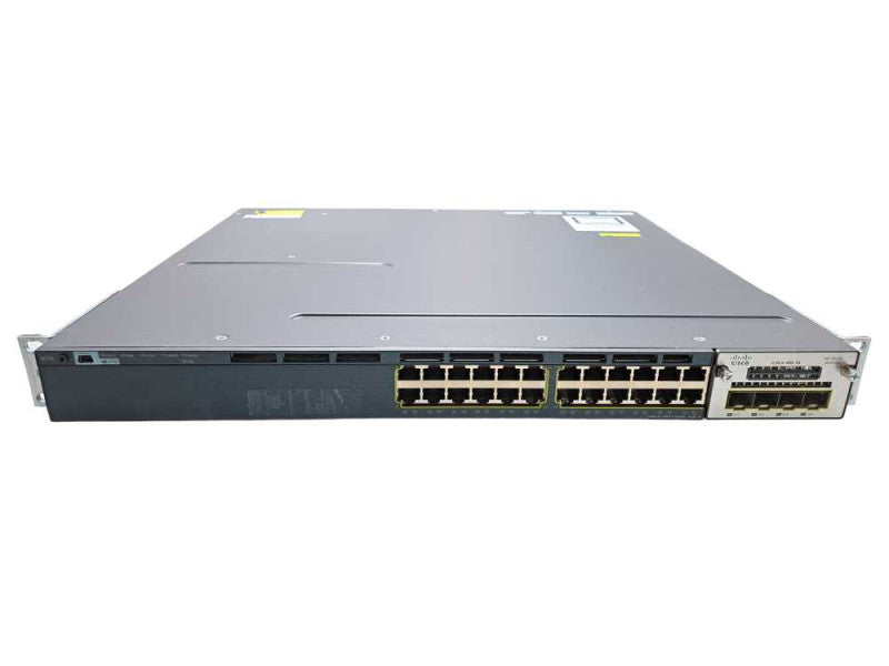 Cisco WS-C3560X-24P-S V02 | 24-Port Gigabit PoE+ Network Switch | 1x 715W PSU )