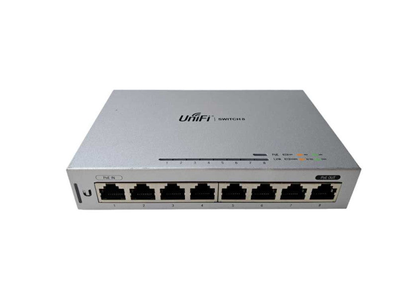 Ubiquiti Networks UniFi US-8 | 8-Port Gigabit Ethernet Switch )