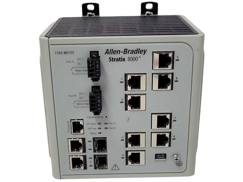 Allen-Bradley by Cisco 1783-MS10T Stratix 8000 10-Port Managed Switch _